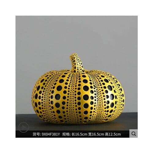 Nordic decoration modern home office soft resin creative crafts apple pear statues sculpture Home wedding