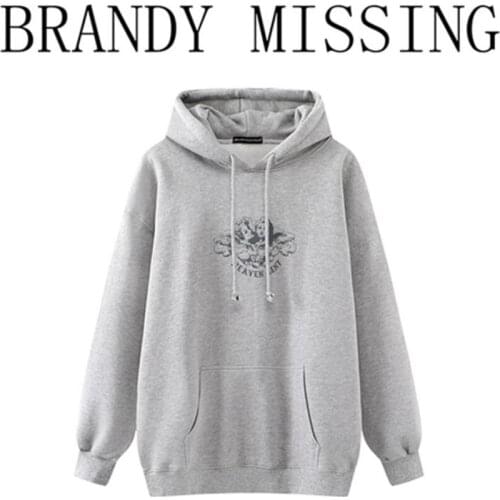 Oversize Girls Soft Cotton Vintage Hoodies 2021 Office Ladies Fleece Pullovers Casual Women Hooded Loose-fitting Lazy Outerwear