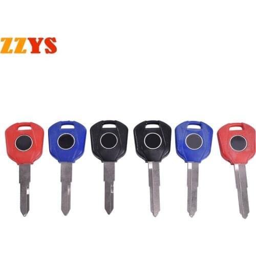 Universal Uncut Blade Key Blank Embryo Handle for Honda CBR250 MC17 CBR400 Hornet CB-1 VFR400 CB400 VTR250 VTEC JADE Steed 400