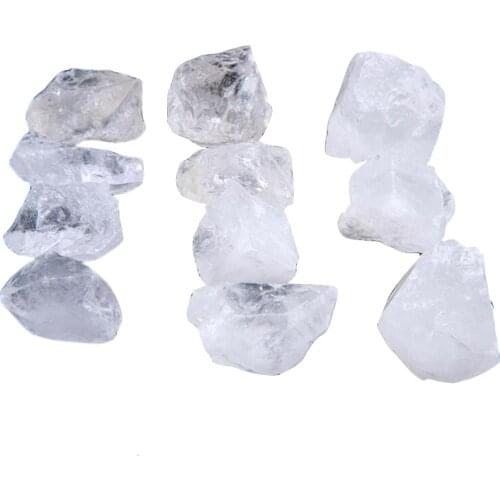 1/2lb Natural Rough Stones Clear Quartz Raw Mineral Rocks Metaphysical Reiki Healing Crystals