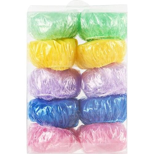 100Pcs Disposable Ear Protectors Caps Ear Covers for Hair Dye Bathing Salon Hairdressing