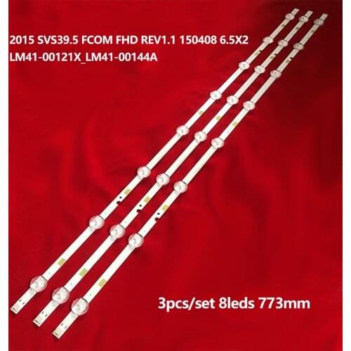 24pcs TV Lamps LED Backlight Strip For Sam sung 2015 SVS39.5 FCOM FHD REV1.1 150408 6.5X2 LM41-00121X_LM41-00144A LED Bars