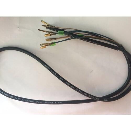 Electric Bicycle Accessories Dia 6mm Brushless Motor Maintenance 350W High Temperature Resistant 8 Core Wire E-BIKE 95CM Cables