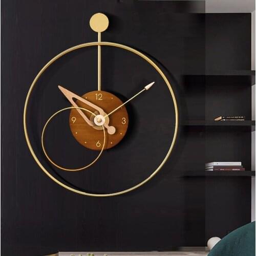 Large Clock on The Wall Living Room Modern Designed Quartz Watch Simple Watches Nordic Style Household Decorations Luxury