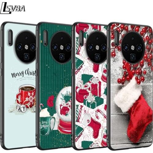 For Huawei Mate 30 20 10 Pro Lite Case New Year Gifts Christmas Back Shell for Huawei Y9 Y7 Y6 Pro Y5 2019 2018 Phone Case