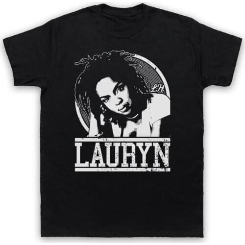 Lauryn Hill The Fugees Tribute Unofficial Hip Hop Rap Adults T-Shirt Top Tee For Sale Natural Cotton T Shirts 2019 Unisex Tee