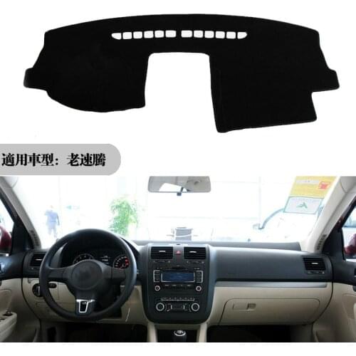 Car Dashboard Cover Dash Mat For Volkswagen VW Golf 5 MK5 A5 2004 2005 2006 2007 2008 Dashmat Pad Carpet Sun Shade Car Styling