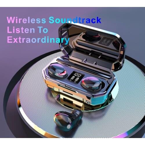 NEW Bluetooth Headset TWS5.0 Wireless Headset Sports Headset IPX4 Waterproof Headset Noise Reduction Headset MobilePhone Headset