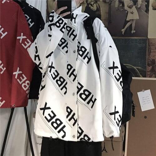 2021 spring and autumn new casual coat mens loose and handsome jacket hiphop fashion couple top winter military jackets modis