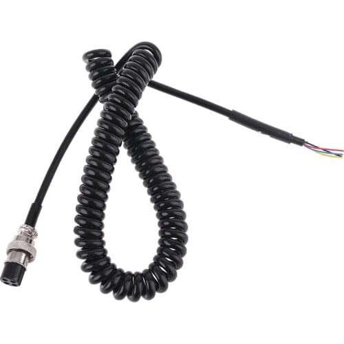 Durable CB Radio Speaker Mic Microphone 4 Pin Cable for Cobra PR550 PR3100 PR4000 MRHH100 Car Walkie Talkie Accessories