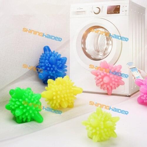 Laundry ball washing machine clothes cleaning ball solid PVC magic decontamination anti-winding clothes care ball