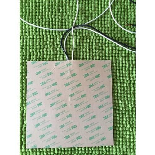 Silicone Heater 245X245mm 350W 220V for Ultimaker Clone CL260 3D Printer Heated Bed,Build Plate Heating Element film heater