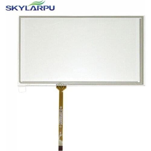 Skylarpu New 6.2 inch 4 Wire Resistive Touch Screen 155mm*88mm Panel for TM062RDH03 Screen touch panel Glass Free shipping