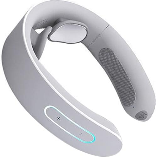 Intelligent Electric Portable Pulse Neck Massager 42° Massager for Pain Relief 5 Modes 16 Levels Neck Massager