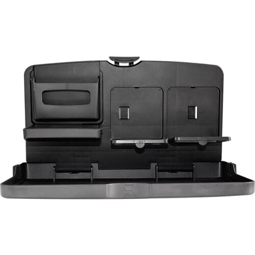 Universal Foldable Car Seat Back Laptop Desk Cup Drink Holder Auto Table Tray