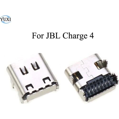 YuXi 5pcs USB Type C Charging Port Replacement For JBL Charge 4 Bluetooth Speaker USB Dock Connector Socket Plug