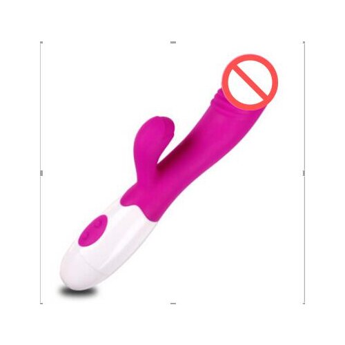 30 Speed Dual Vibration G-spot Vibrator Silicone Rabbit Vibrators Waterproof Vibrating Stick Dildo Massager Erotic Sex Toys 100p