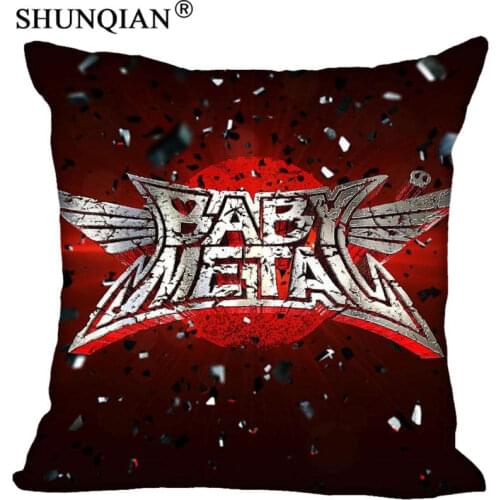 High Quality Babymetal Style throw Pillowcase Square Zippered Pillow Cover Custom Gift