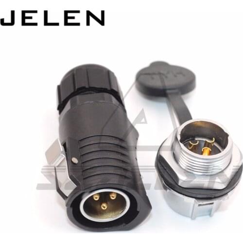 XHE20, 3 pin Waterproof connectors, aviation plug socket connector, ip55, 3pin outdoor male female welding waterproof connector