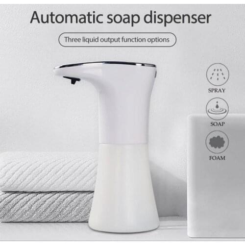 350ML Automatic Liquid Soap Dispenser Infrared Sensor Soap Dispensador Touchless ABS Soap Dispenser For Kitchen Bathroom