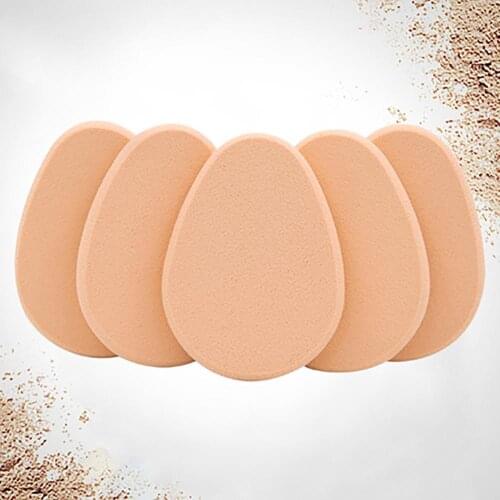 5Pcs/Set Facial Pro Smooth Makeup Blender Beauty Foundation Powder Sponge Puffs Cosmetic Puff Soft Sponge Puff Beauty Tools
