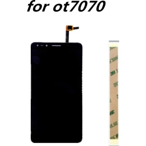 6.0inch For alcatel Pop 4 6 ot7070 7070X Touch Screen Digitizer Glass Sensor + LCD Display Panel Screen+frame
