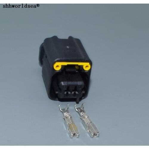 Shhworldsea 2pin auto waterproof socket for 1801176-1