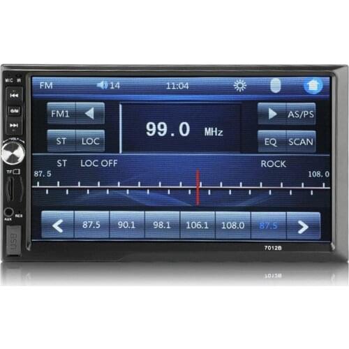 7012B 7" Inch DOUBLE 2DIN Car MP5 Player BT Touch Screen Stereo Radio Multimedia player MP5 Player USB FM