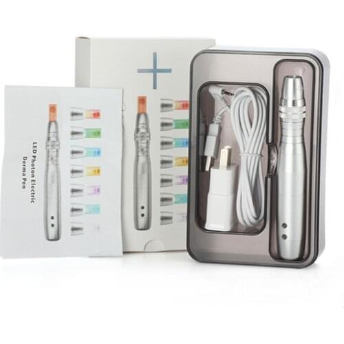 Wireless AUTO Microneedle Therapy Roller 7 Colors LED Photon Anti-ageing CE