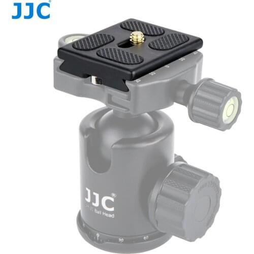 JJC Aluminium Alloy Quick Release Plate for Arca Swiss type system Tripod Head