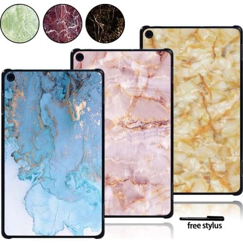 For Amazon Fire 7(5th/7th/9th)/HD 8(6/7/8th Gen)/Fire HD 8(10th Gen 2020)/Fire HD 10(5/7/9th Gen) Tablet Hard Case Marble Series