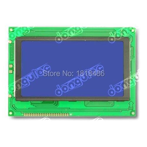 20PIN STN 240 X 128 LCD Graphic Module HD61830B Controller Compatible LC7981 Blue White LED Backlight