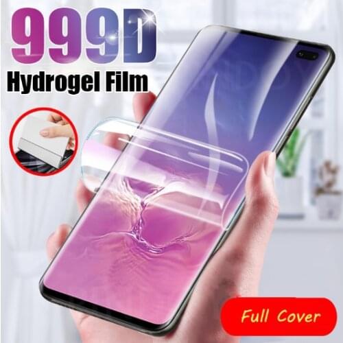 Hydrogel Film For Samsung Galaxy J4 J6 A6 A8 Plus 2018 Screen Protector J2 J8 A5 A7 A9 2018 A01 A31 A51 A71 Safety
