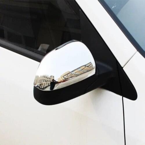 For Kia Rio 4 X-line 2017 2018 2019 ABS Chromed Side Door Rearview Mirror Cover Trims Car Accessories