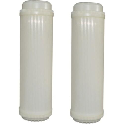 2PCS 10 Inch Flat Type UF Hollow Fiber Ultrafiltration Membranes Filter 0.01 Micrometre High Flow Membrane UF Dry