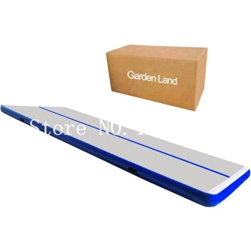 6*1*0.2m Inflatable Gymnastics Tumbling Mat Air Tumbling Track / Air Floor Mat for Home Use/Cheerleading/Beach/Park or Water