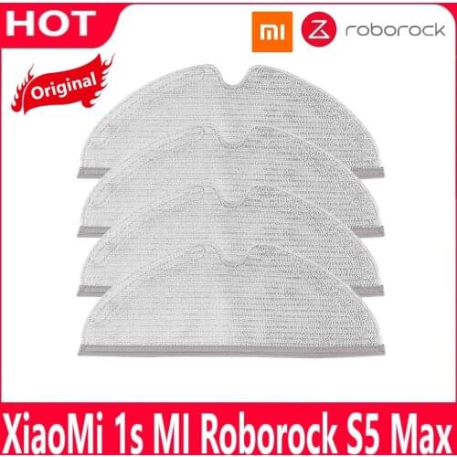 XiaoMi 1s 1st MI Roborock S5 Max S6 Pure S6 Max S5 S51 S50 S55 Original Mop Cloths Rags Accessories Xiaowa E25 E35 Parts