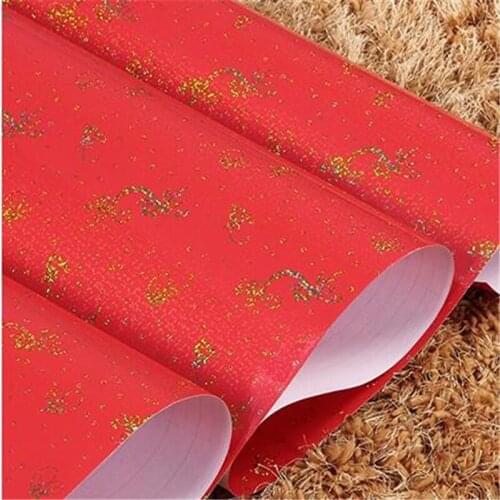 Beibehang Pvc self-adhesive stickers color coated film gold Pantheon laser colorful waterproof scrubable furniture refurbished