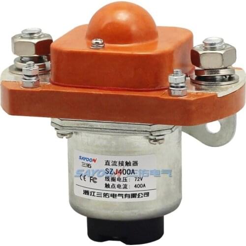 SAYOON SZJ400A DC6V to 150V 400A contactor used for electric vehicles, engineering machinery and so on