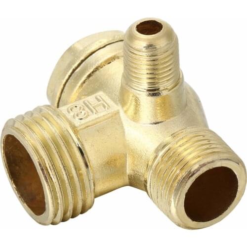 Check Valve Connector 20*16*10mm Air Compressor Small Air Pump Piston Type Direct Connection Accessories Zinc Check Valve