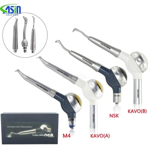 Dental air sandblasting gun prevent air system oral hygiene polisher jet 360ºRotation turbine handpiece