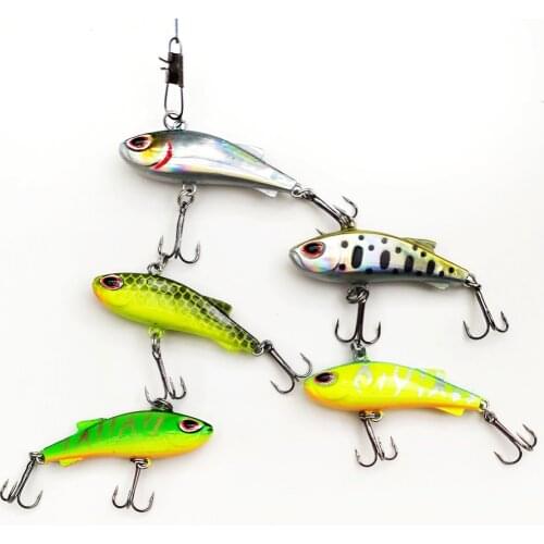 New 4cm 3.8Gg Winter Crankbait Wobbler Sinking FishingCrankbaits Vib Lure Ice Hard Lure Mini Wobblers Crankbait Sea Fishing Lure