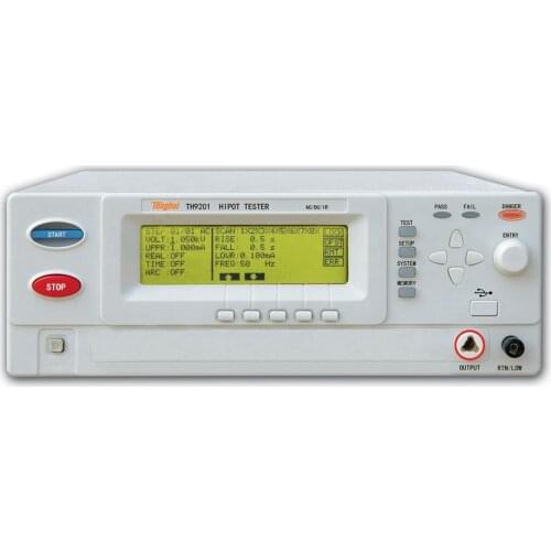 Withstanding Voltage /Insulation Tester TH9201 AC/DC 6KV/5KV.30mA/10mA