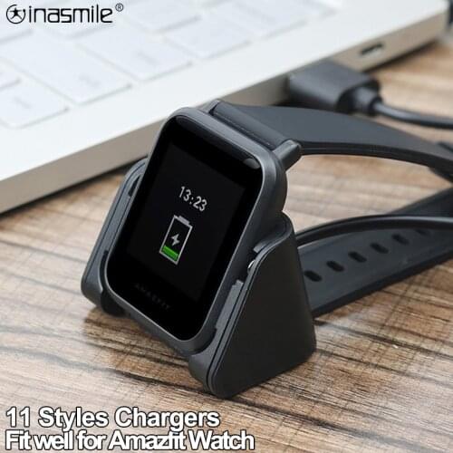 Chargers Portable Clip Magnetic Cradle For Amazfit Bip S Pace Stratos 2 3 Verge lite Smart Watch Accessories for GTR GTS T-Rex
