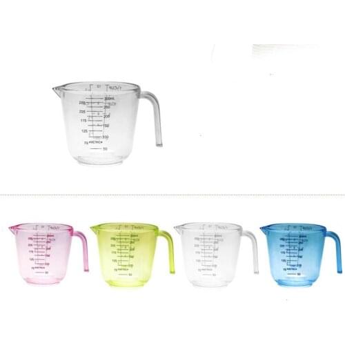1PC 300ml Measuring Cup Plastic Graduated Liquid Measuring Cups Cooking Baking Measuring Tool ELB 036