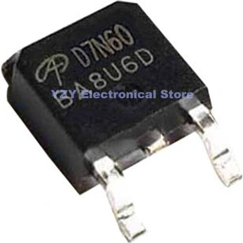 10PCS/LOT NEW AOD7N60 TO252 original spot hot IC Best Quality