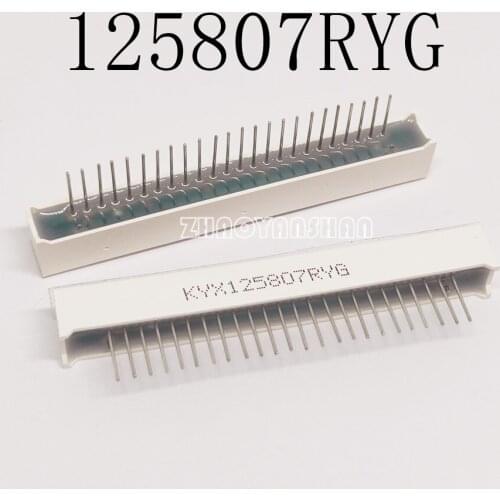 10pcs X 125807BRYG 125807RYG Light bar Each 4 segment RED YELLOW GREEN led display