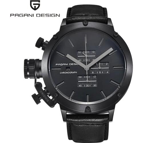 2021 PAGANI DESIGN Men Quartz Watches Luxury Brands Fashion Movement Military Watches Leather Quartz Watches Relogio Masculino
