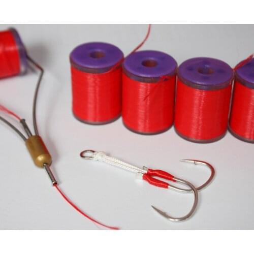 5pcs DIY Fishing Hook Tying Line Jig Lure fly fishing tying line materials Fly Tying Floss Thread