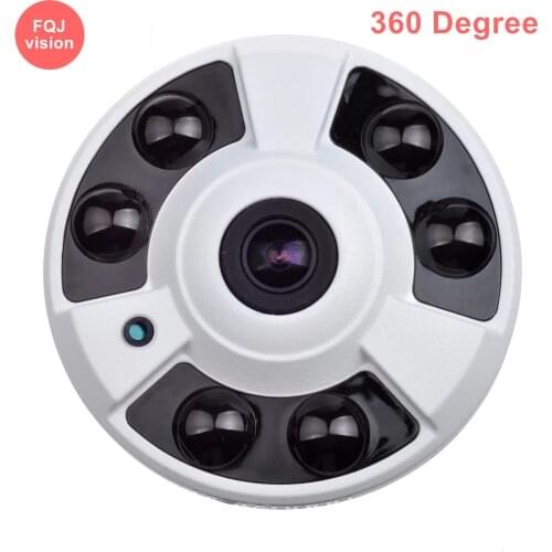 5MP Camera IP Home Security Video Surveillance XMeye 360 Degree Fish Eye Network ONVIF Camera Infrared Motion Detection Alert